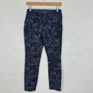 Y2K Boom Boom Pull On Pants Large Bump It Up Velvet Elastic Shaping Compression